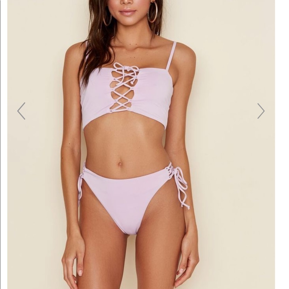 Dippin Daisy's ivory bikini